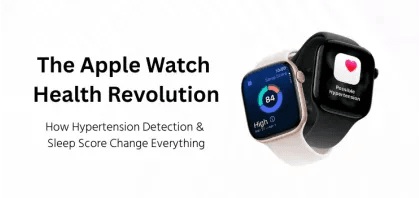 The Apple Watch Health Revolution: How Hypertension and Sleep Score Change Everything