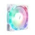 1STPLAYER M1-D ARGB 3 in 1 Combo Casing Fan White with Controller and Hub