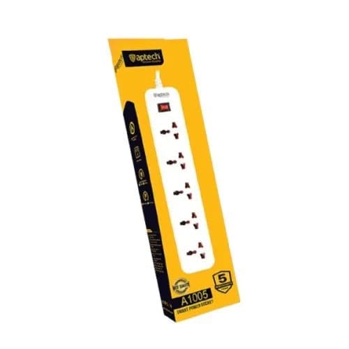 Aptech A1005 5 Port 3 Meter Power Strip