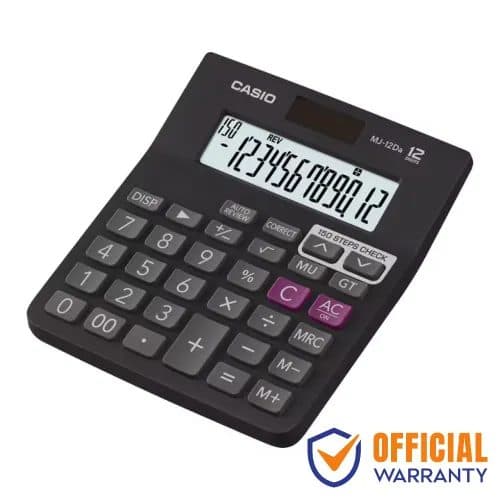 Casio MJ-12DA Check & Correct Basic Calculator