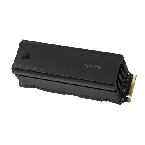 Corsair MP700 PRO 1TB PCIe Gen5 NVMe 2.0 M.2 SSD With DRAM & Air Cooler