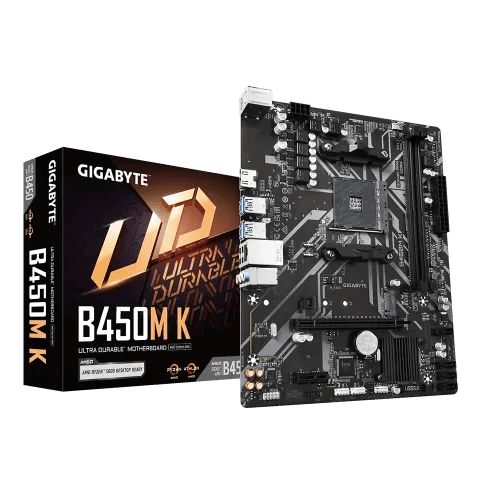GIGABYTE B450M K AMD AM4 Micro ATX Motherboard