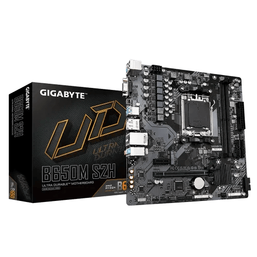 GIGABYTE B650M S2H AM5 Micro-ATX Motherboard