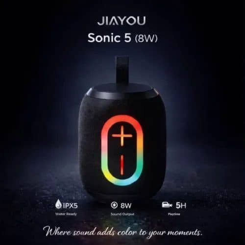Jiayou Sonic 5 Portable Bluetooth Speaker