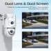 Lenovo X6T 3MP Dual Lens Pan & Tilt WiFi Camera