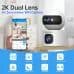 Lenovo XW1 3MP Dual Lens Pan & Tilt WiFi Camera
