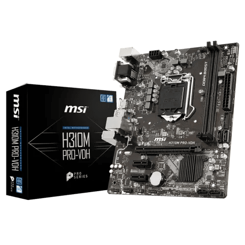 MSI H310M PRO-VDH Intel 9th Gen Motherboard