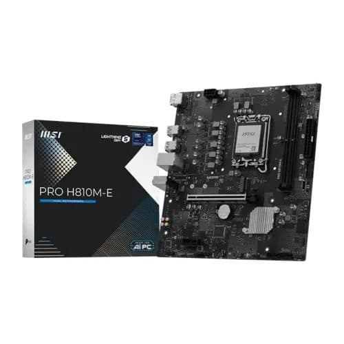 MSI PRO H810M-E DDR5 LGA1851 mATX Motherboard