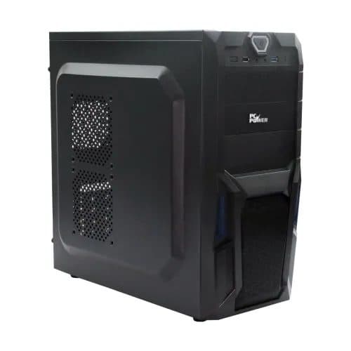 PC Power 180D-1U Mid Tower ATX Case With PSU