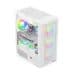 PC Power Air X Mesh WH mATX Mid Tower Gaming Casing