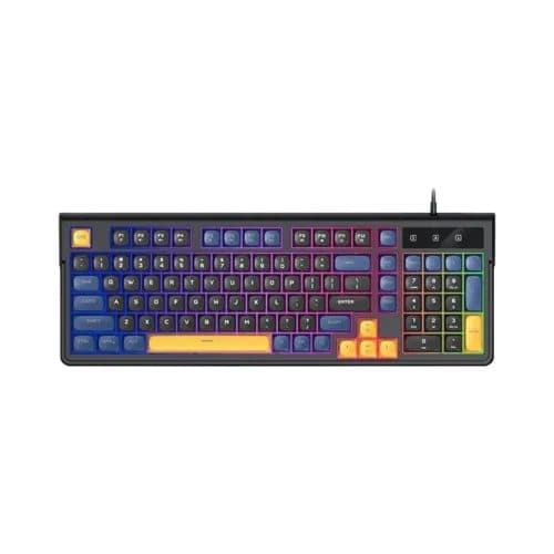 T-WOLF T13 Mixed Color Keycaps Gaming Keyboard