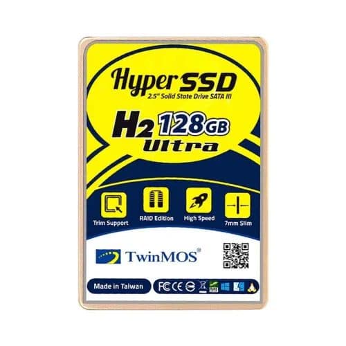 TwinMOS Hyper H2 Ultra 128GB 2.5 Inch SATA III SSD