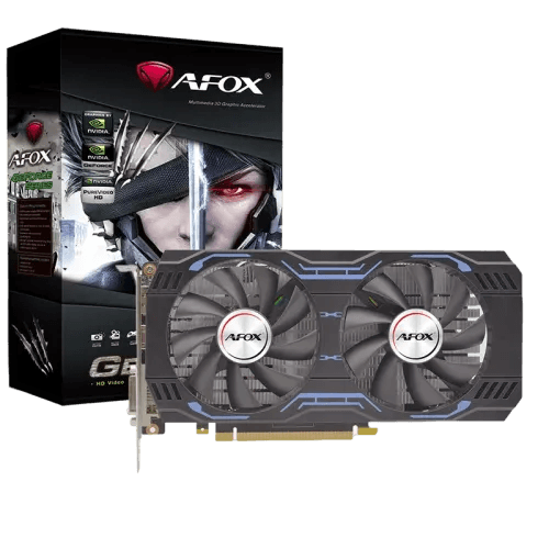 AFOX Geforce GTX 1660Ti 6GB GDDR6 ATX Dual Fan Graphics Card