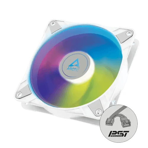 Arctic P14 PWM PST ARGB 140mm Casing Fan White