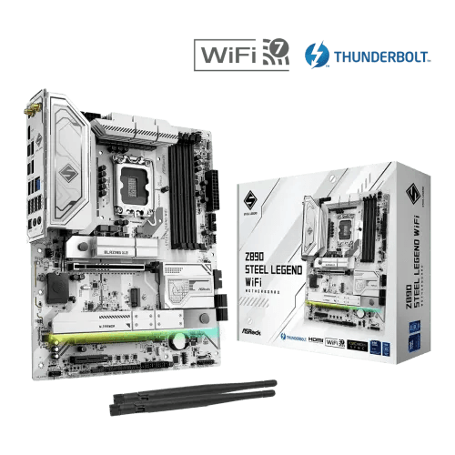 ASRock Z890 Steel Legend WiFi LGA1851 DDR5 ATX Motherboard