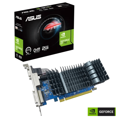 ASUS GeForce GT 710 2GB GDDR5 EVO Low-profile Graphics Card