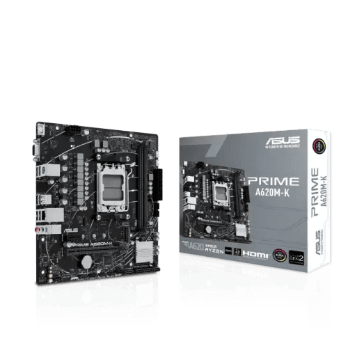 Asus PRIME A620M-K AM5 mATX Motherboard