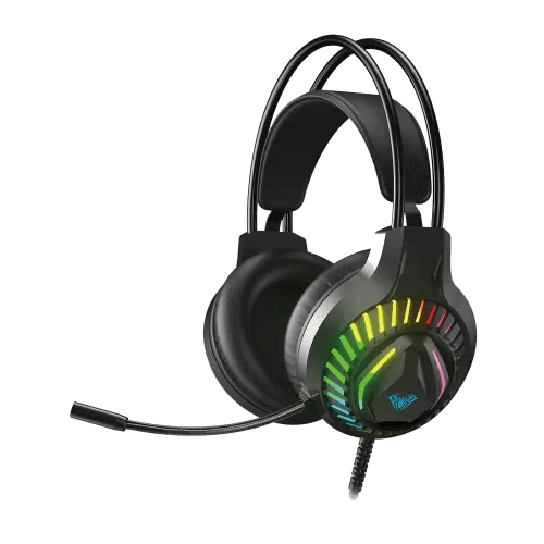 AULA S605 3.5 mm Wired RGB Gaming Headphone