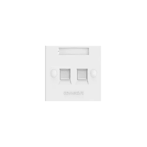 CommScope FPS-BS-2P-W 2-Ports Faceplate Kit