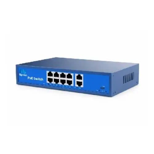Gigalink RR-GQ81BSF 8 Port Gigabit PoE Switch