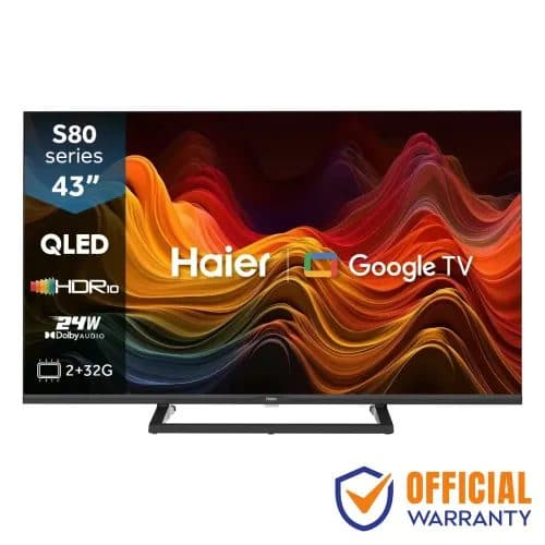 Haier H43S80GUX 43" QLED 4K UHD Google TV