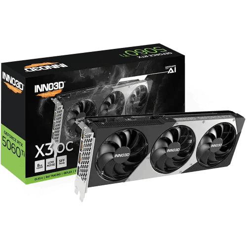 INNO3D GeForce RTX 5060 Ti 8GB X3 OC GDDR7 Graphics Card