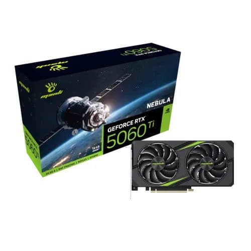 Manli Nebula V2 GeForce RTX 5060 Ti 16GB GDDR7 Graphics Card