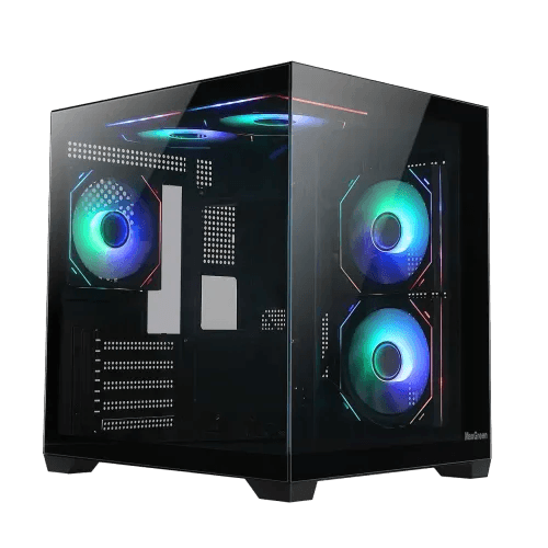MaxGreen DarkWave F5 Mid-Tower M-ATX Gaming Case
