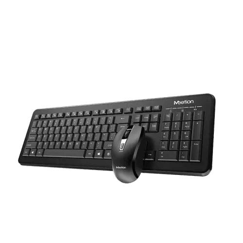 Meetion MT-C4120 Little Wireless Keyboard Mouse Combo with Bangla
