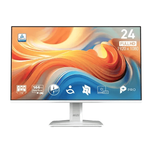 MSI PRO MP243W E14 23.8" 144Hz IPS FHD White Business Monitor