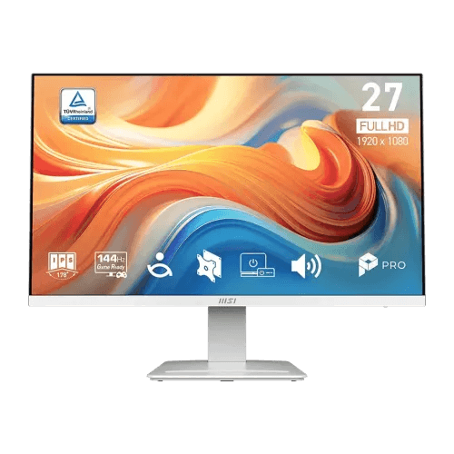 MSI PRO MP273W E14A 27" 144Hz IPS FHD White Business Monitor