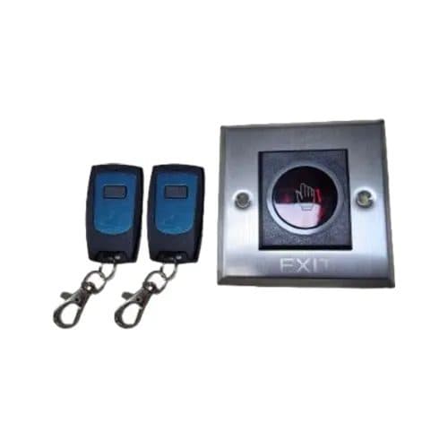 Nexakey K2RR X2 No Touch Exit Button With Remote