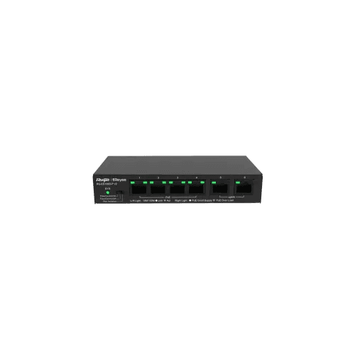 Ruijie RG-ES106D-P V2 6-port Desktop Unmanaged PoE Switch