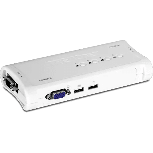 TRENDnet TK-407K 4-Port USB KVM Switch Kit