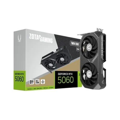 ZOTAC GAMING GeForce RTX 5060 Twin Edge Plus 8GB GDDR7 Graphics Card